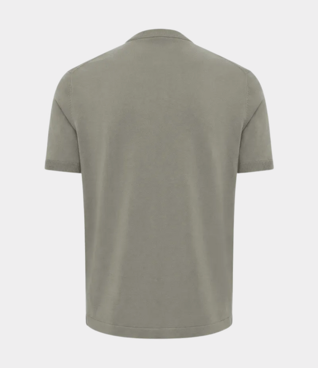 Genti Round neck ss brown