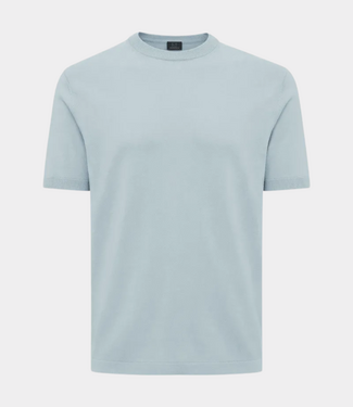 Genti Round neck ss light blue