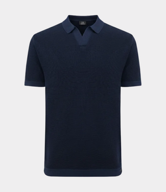 Genti Polo no buttons ss navy