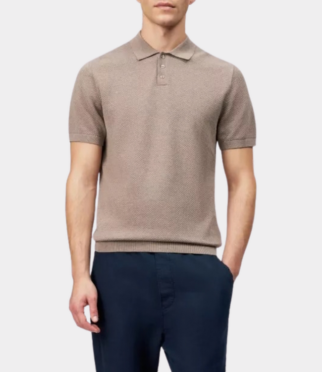Drykorn Triton polo brown