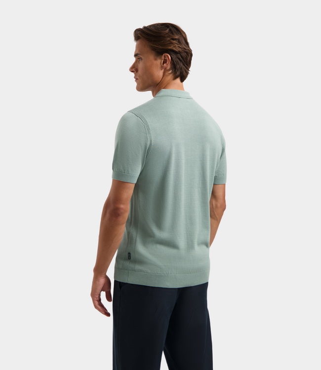 Saint Steve Joachim s polo silver green
