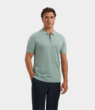 Saint Steve Joachim s polo silver green