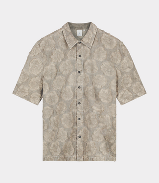 Law of the Sea Combrit jacquard shirt walnut