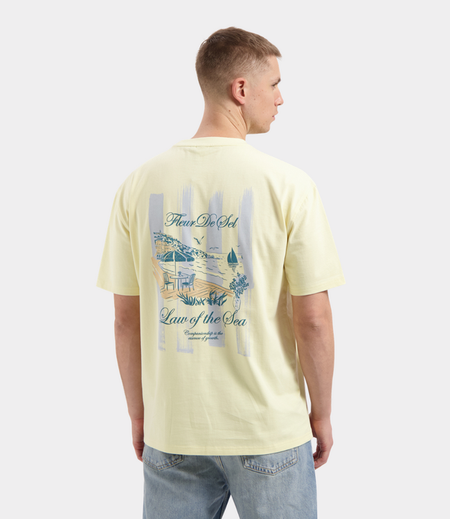 Law of the Sea Alfresco artwork tee anise flower