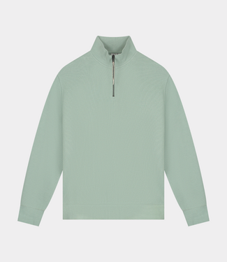 Law of the Sea Mind halfzip sweat jadeite