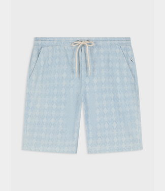 Law of the Sea Lazorn bleached denim short denim blue