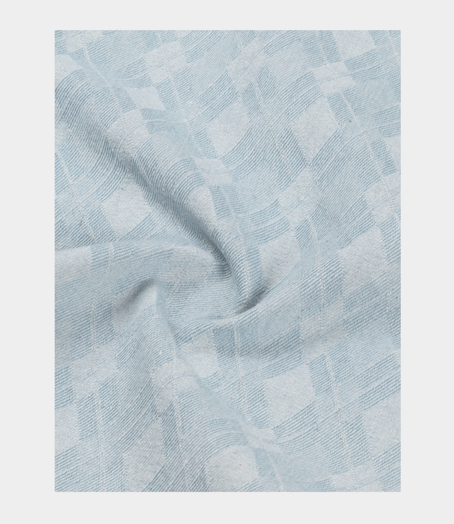 Law of the Sea Saltern bleached denim shirt denim blue