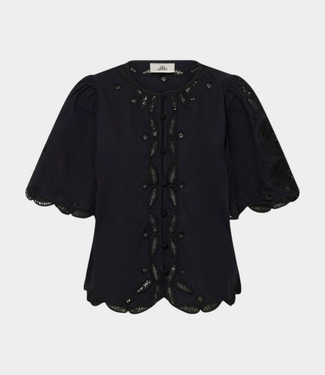 Karen By Simonsen KBErlinda Blouse Meteorite