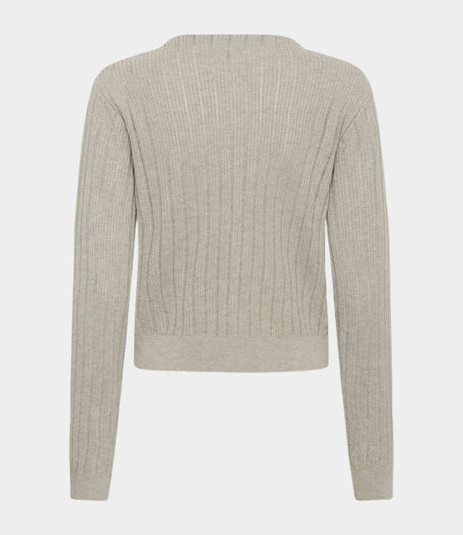 Karen By Simonsen KBEza Cardigan Frost Gray