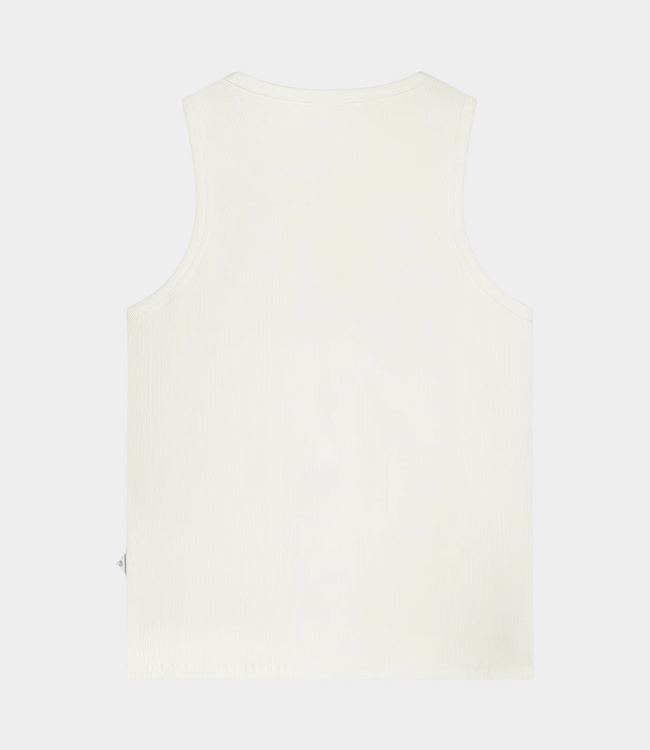 Law of the Sea Loop ribbed tanktop coconut milk