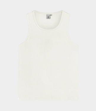 Law of the Sea Loop ribbed tanktop coconut milk