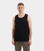 Law of the Sea Loop ribbed tanktop black