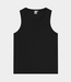 Law of the Sea Loop ribbed tanktop black
