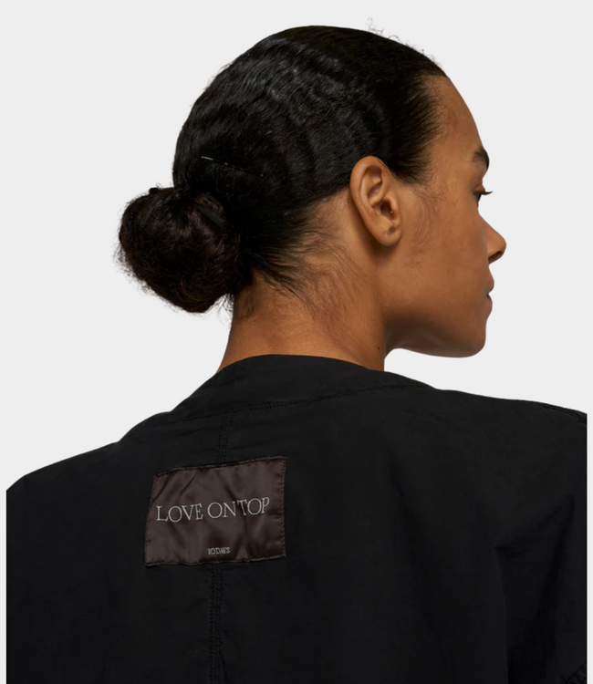 10Days Poplin bomber black