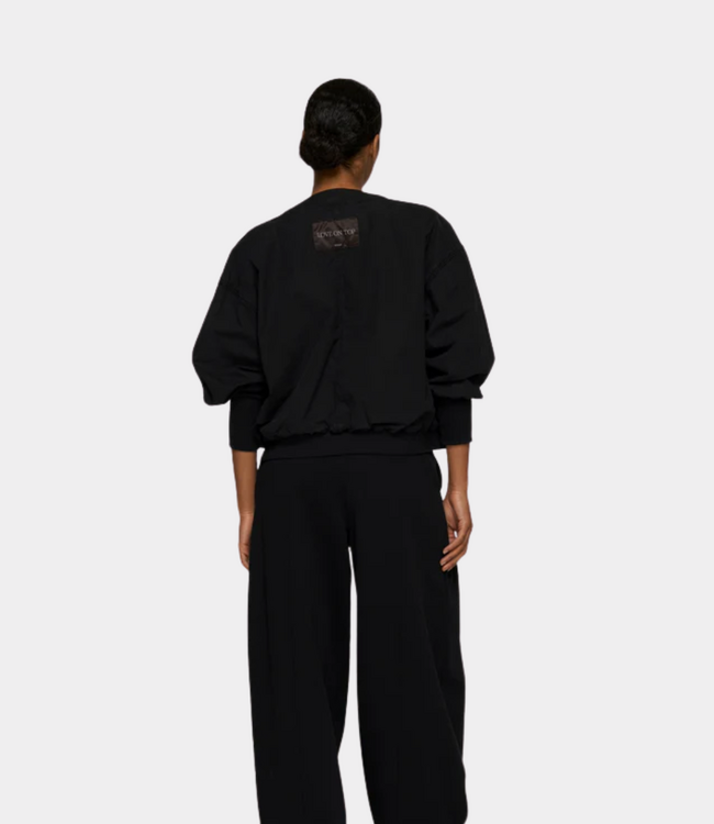 10Days Poplin bomber black