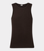 Drykorn Nathan sleeveless tee brown