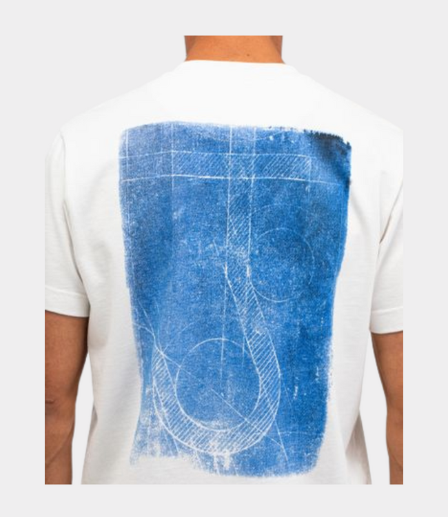 Butcher of Blue Army Cyan Loose Tee Titan White