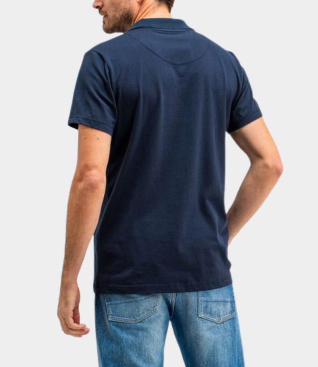 Butcher of Blue Alain Jersey Polo Alaska Blue