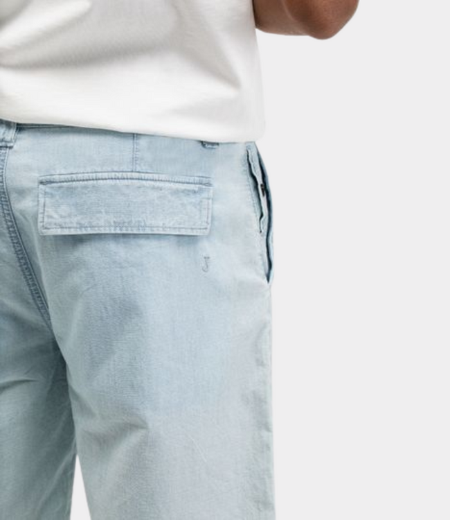 Butcher of Blue Dan Chambray Short Shark Blue