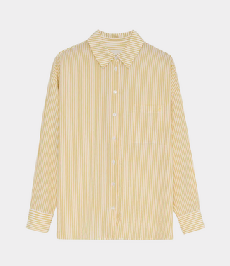 The New Society Alheli blouse minosa yellow stripes