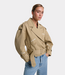 Alix the Label Short alix trench coat camel
