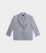 Alix the Label Clean mix blazer soft grey mel