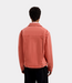 Olaf Washed canvas jacket burnt coral