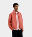 Olaf Washed canvas jacket burnt coral
