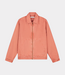 Olaf Washed canvas jacket burnt coral