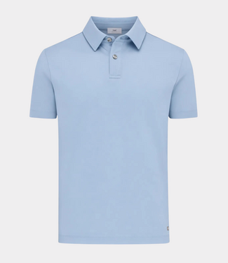 Gentiluomo Polo 2 buttons ss light blue