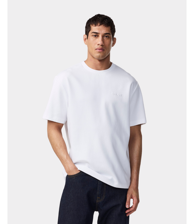 NN.07 Nat ss logo tee white