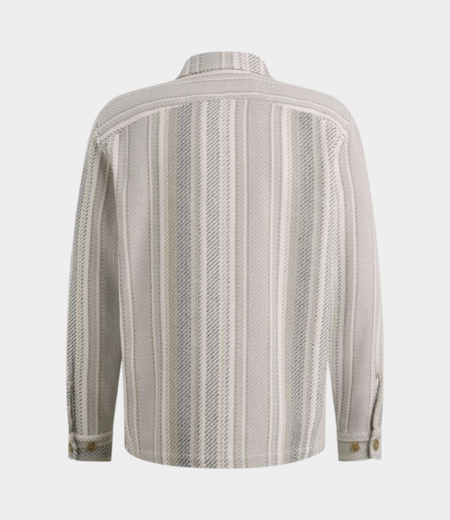 Cast Iron Shirt twill slub white onyx