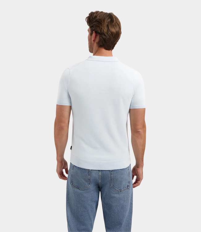 Saint Steve Chris s polo misty blue