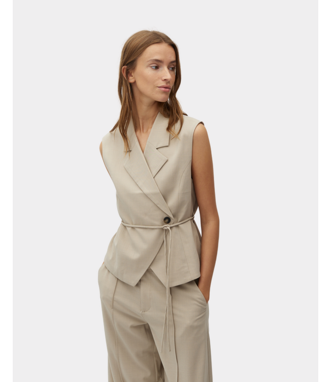 MbyM Evelora-m willah blouse light sand