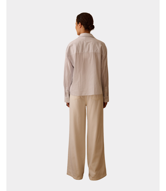 Club L'avenir Marlon'cl blouse blue striped