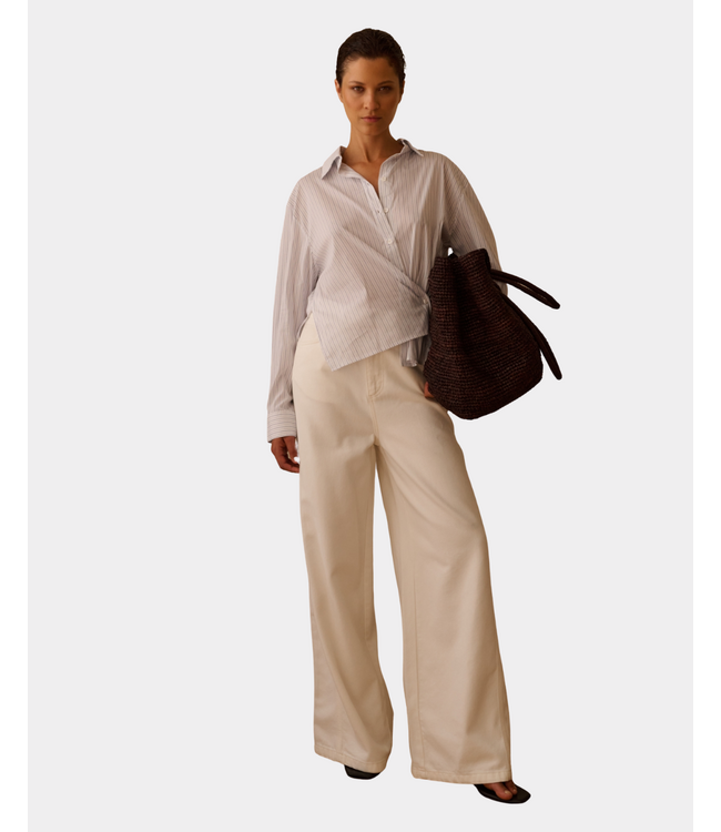 Club L'avenir Marlon'cl blouse blue striped