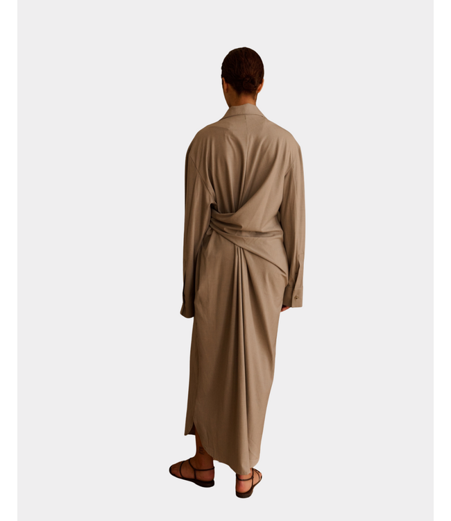 Club L'avenir Darlon'cl dress taupe