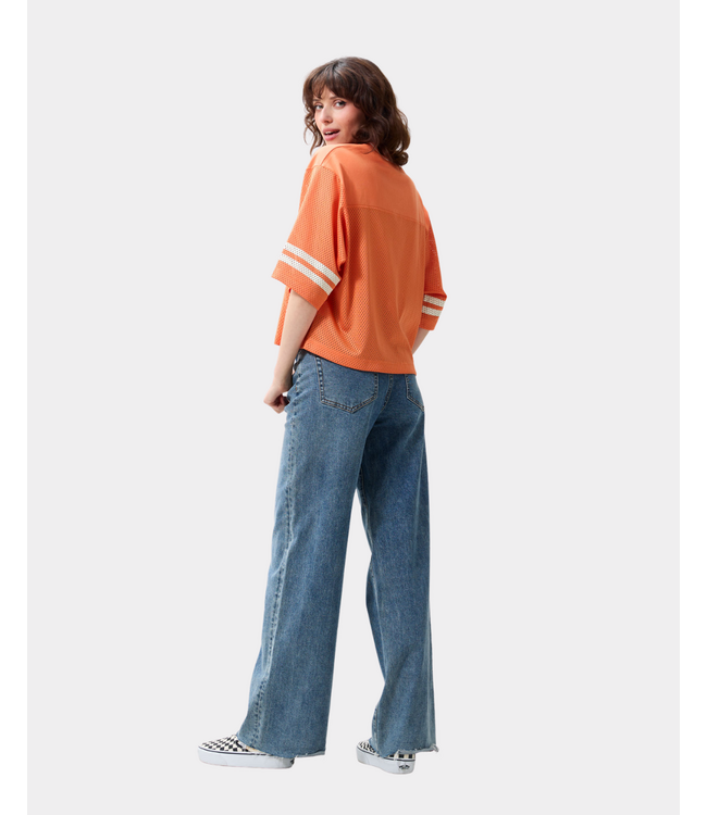 Catwalk Junkie Football jersey special tee orange