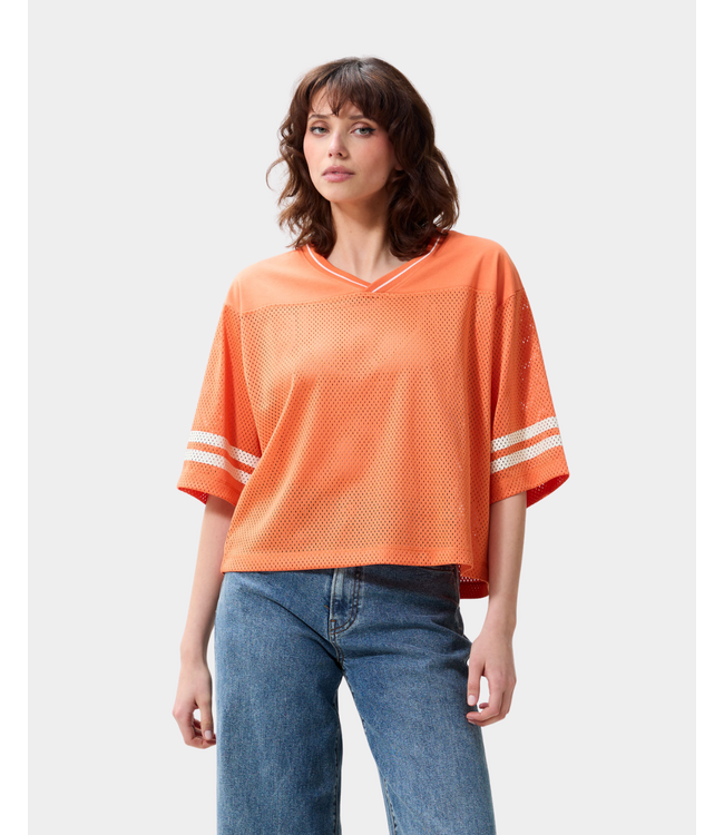 Catwalk Junkie Football jersey special tee orange