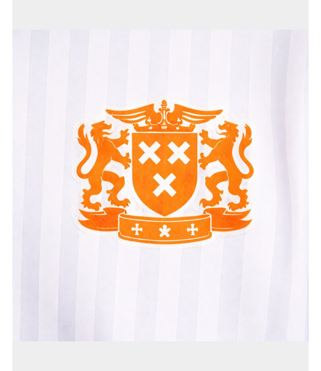 NewStyle Retro Voetbalshirt Breda White – Heren sportshirt met The Netherlands 76 print