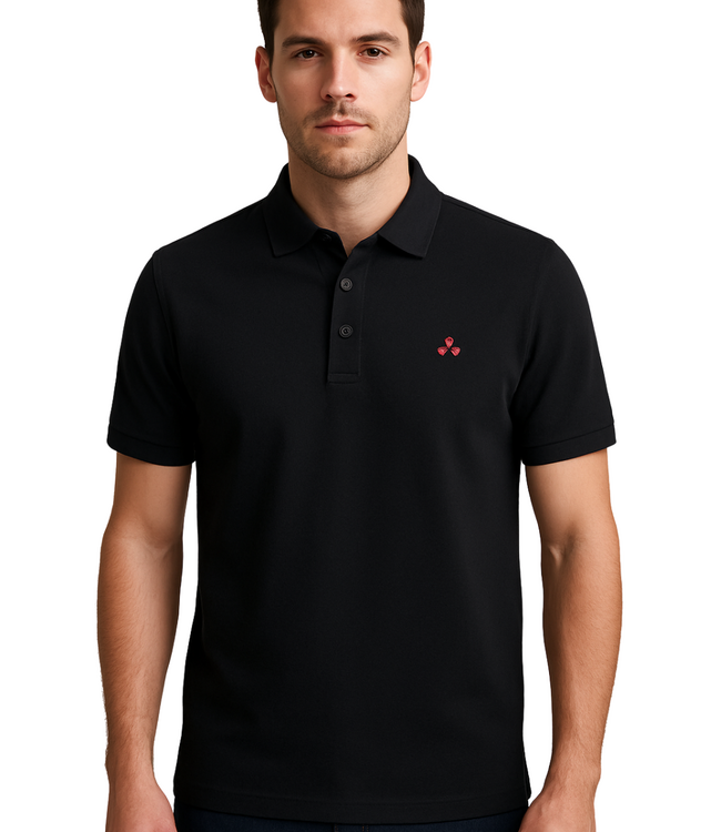 Peuterey Mezzola polo s/s black
