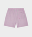 Les Deux stan stripe seersucker swim shorts crocus pink