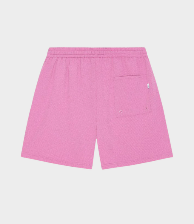 Les Deux stan seersucker swim shorts crocus pink