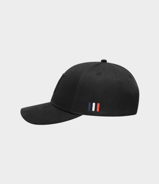 Les Deux Baseball Cap Suede II black