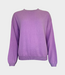 TWNS Long puffed sleeves jumper lilas