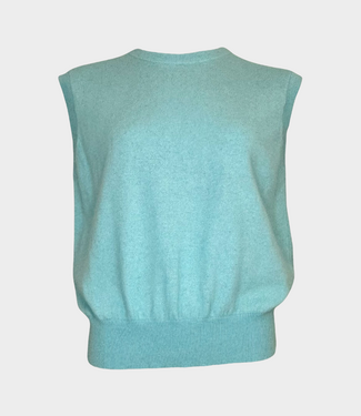TWNS Durango round-neck jumper aqua