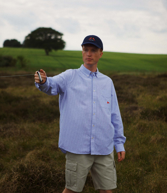 Foret pennant washed cap navy