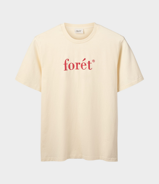 Foret amber t-shirt cloud/vintage red