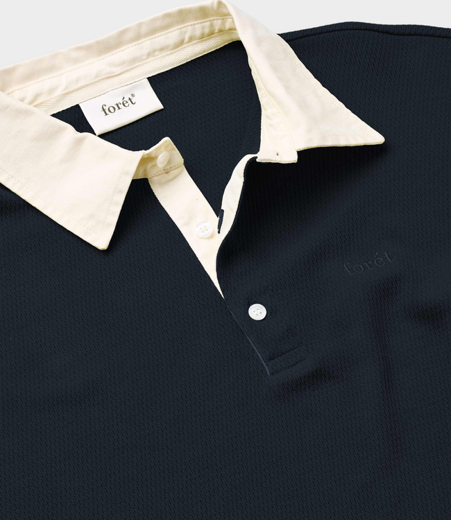 Foret match rugby structured sweatshirt navy