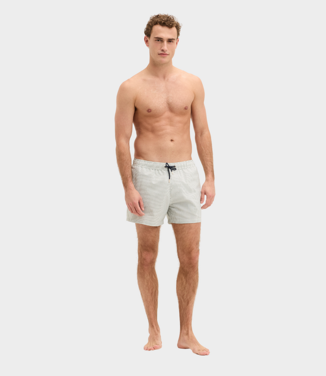 Goodpeople hybrid swimshort light green white